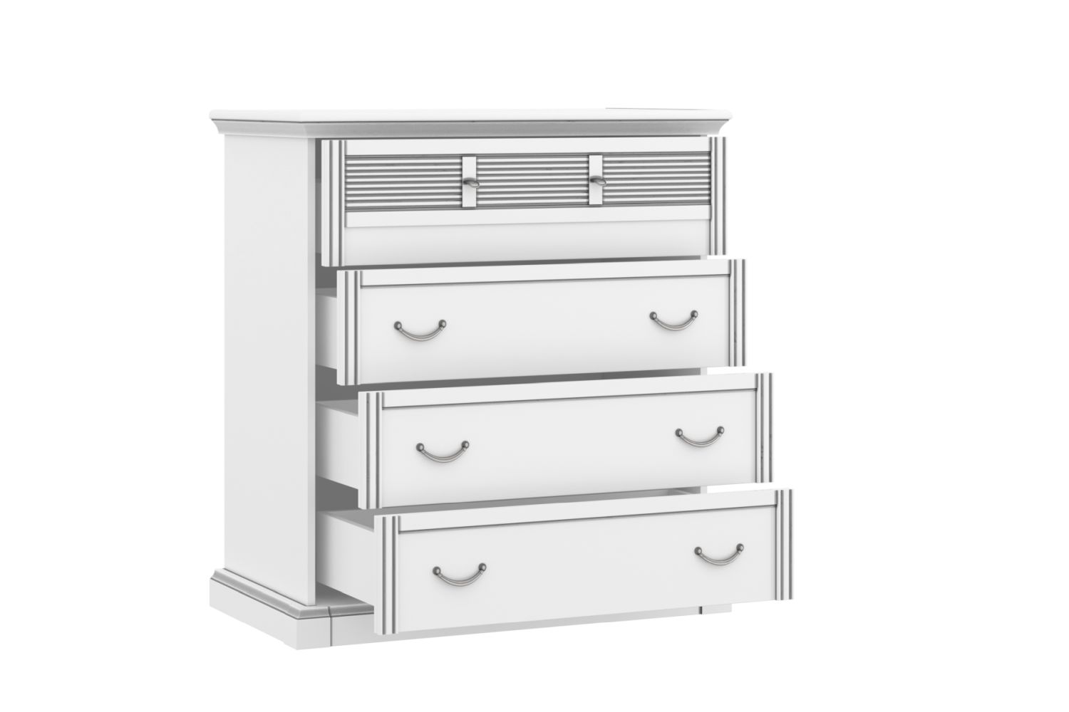 Распродажа - изображение №3 "Комод Изотта с выдвижными ящиками (выставочный образец)"  на www.Angstrem-mebel.ru