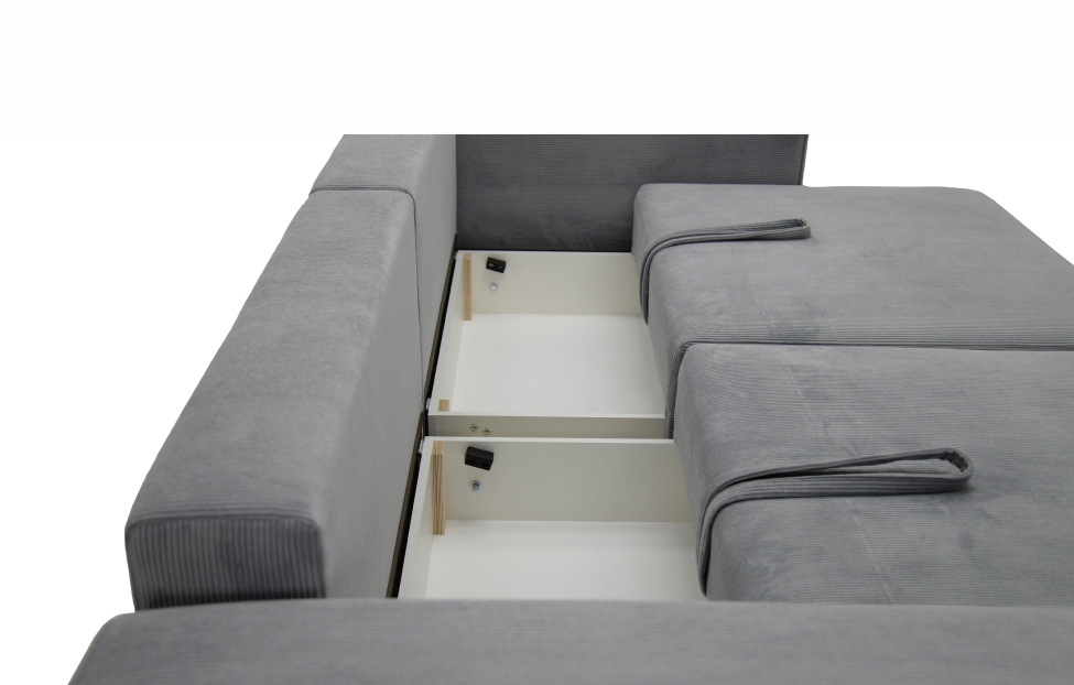 Прямые диваны - изображение №12 "Диван Шери еврокнижка / светло-серый"  на www.Angstrem-mebel.ru