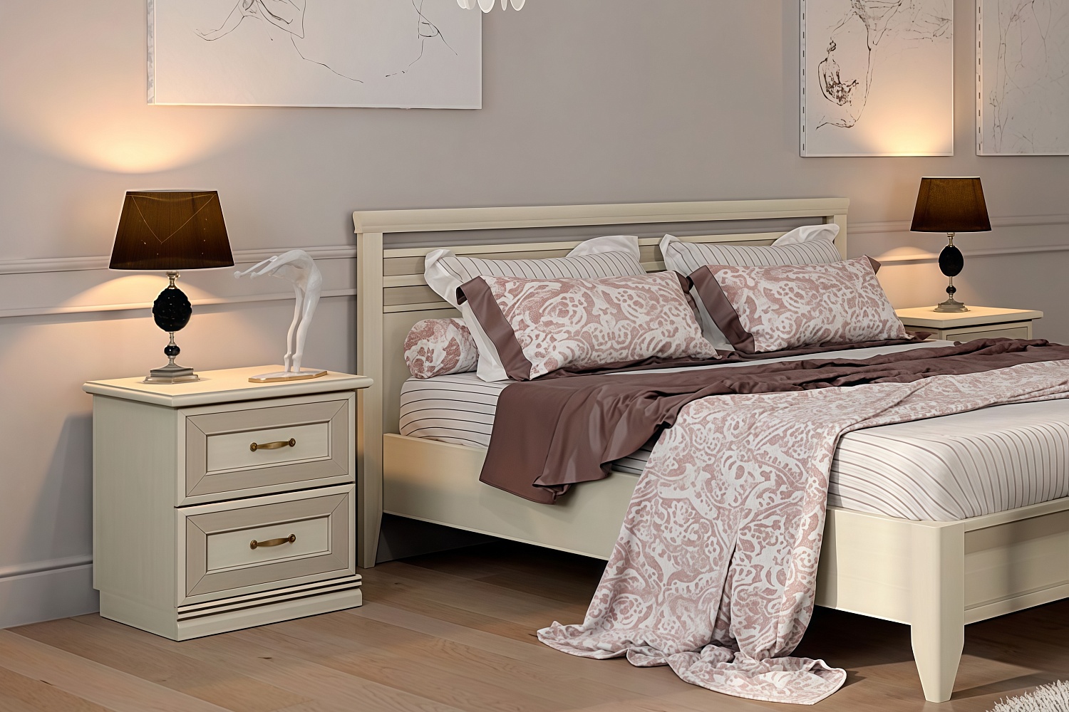 "Спальни" - изображение №4 на www.angstrem-mebel.ru